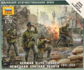 Zvezda | 6180 | German elite troops | 1:72