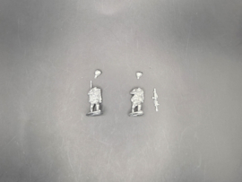 EWM | DutInf11 | 2 Infantryman Marching, 1 with Lewis Gun | 1:72