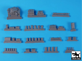 Black Dog | T72195 | Cromwell Armored Recovery Vehicle Accessories Set | 1:72
