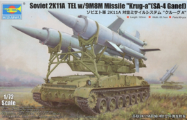 Trumpeter | 07178 | Soviet 2K11A TEL w/9M8M Missile "Krug-a" (SA-4 Ganef) | 1:72