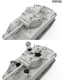 Meng | 72-019 | U.S. Medium Tank M4A3 76(W) Sherman | 1:72