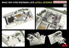 RFM | 5136 | M4A3 Sherman 76W VVSS Late w/Interior (upgrade) | 1:35