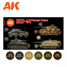 AK | 11656 | 1937-44 Panzer Colors