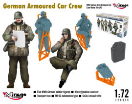 Mirage | 720015 | German Armoured Car Crew Winter 1944/45 | 1:72