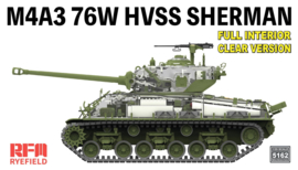 RFM | 5162 | M4A3 76W HVSS Sherman - Full Interior and Clear Version | 1:35