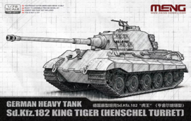 Meng | 72011 | German Heavy Tank Sd.Kfz. 182 King Tiger (Henschel Turret) | 1:72