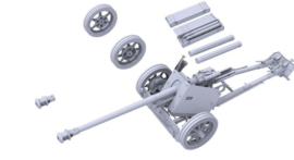 Das Werk | DW16020 | German 7,5cm Pak 40 (mid/late) 2in1 | 1:16