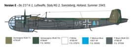 Italeri | 1488 | Dornier Do 217K-1/K-2 w/ Fritz-X | 1:72