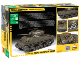 Zvezda | 3702 | M4A2 Sherman | 1:35