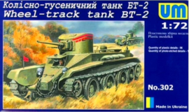 UMMT | 302 | Wheel-track tank BT-2 | 1:72