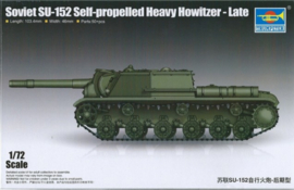 Trumpeter | 07130 | Soviet SU-152 Self-propelled Heavy Howitzer - Late | 1:72