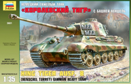 Zvezda | 3601 | KING TIGER AUSF. B (Henschel turret) | 1:35