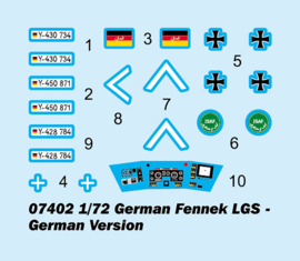 Trumpeter | 07402 | German Fennek LGS - German Version | 1:72