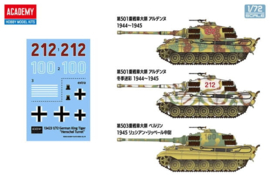 Academy | 13423 | German King Tiger ‘Henschel Turret‘ | 1:72