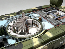 Amusing Hobby | 35A060 | Russian Main Battle Tank T-80U (Full Interior) | 1:35