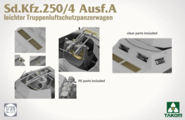 Takom | 2211 | Sd.Kfz.250/4 Ausf.A leichter Truppenluftschutzpanzerwagen | 1:35