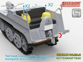 FMK | 16001 | German Sd.Kfz. 2 Kettenkraftrad Typ HK 101 | 1:16