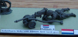 EarlyWarMiniatures | dutgun4new | Solothurn s18/100 with crew in firing position | 1:72