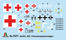 Italeri | 7077 | Sd.Kfz. 251/8 Ambulance | 1:72