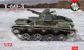 MW | 7263 | T-60-3 AA tank | 1:72