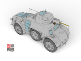 LANMO | 35005 | Italian Armored Car Autoblinda AB 41 | 1:35