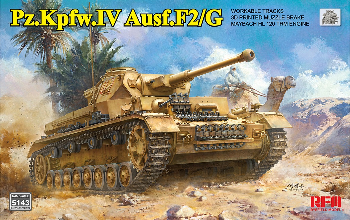RFM | 5143 | Sd.Kfz.161/1 Panzerkampfwagen IV Ausf. F2/G | 1:35