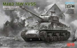 RFM | 5135 | M4A3 Sherman 76W VVSS Late w/Interior (standard) | 1:35