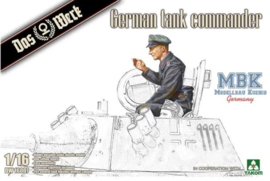 Das Werk | 16007 | German tank commander | 1:16