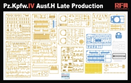 RFM | 5127 | Sd.Kfz.161/1 Panzerkampfwagen IV Ausf. H (Late) | 1:35