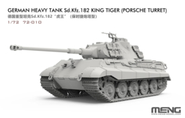 Meng | 72010 | German Heavy Tank Sd.Kfz. 182 King Tiger (Porsche Turret) | 1:72