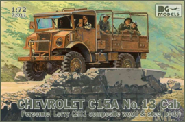 IBG | 72013 | Chevrolet C15A, No. 13 Cab - Personal Lorry | 1:72