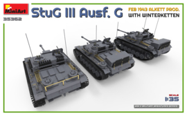 MiniArt | 35362 | StuG III Ausf. G Feb 1943 Alkett Prod. Winterketten | 1:35