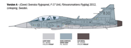 Italeri | 91216 | JAS-39D Gripen twin seater | 1:72
