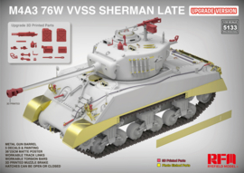 RFM | 5133 | M4A3 Sherman 76W VVSS Late (upgrade) | 1:35