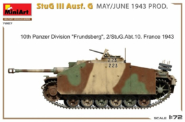MiniArt | 72107 | StuG III Ausf. G May/June 1943 Prod. | 1:72