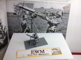 EWM | dutgun10 | 3 Dutch soldiers with spandau AA | 1:72