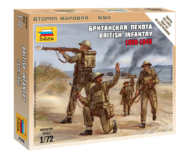 Zvezda | 6166 | British Infantry 1939-45 | 1:72