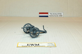 EWM | dutgun11+ | 6veld met houten wielen en munitie | 1:72