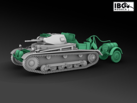 IBG | 72166 | Pz.Kpfw. II Ausf. b with Fuel Trailer (Limited Edition) | 1:72