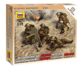 Zvezda | 6167 | British MG crew | 1:72