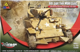 Mirage | 726088 | U.S. Light tank M5a1 (late) | 1:72