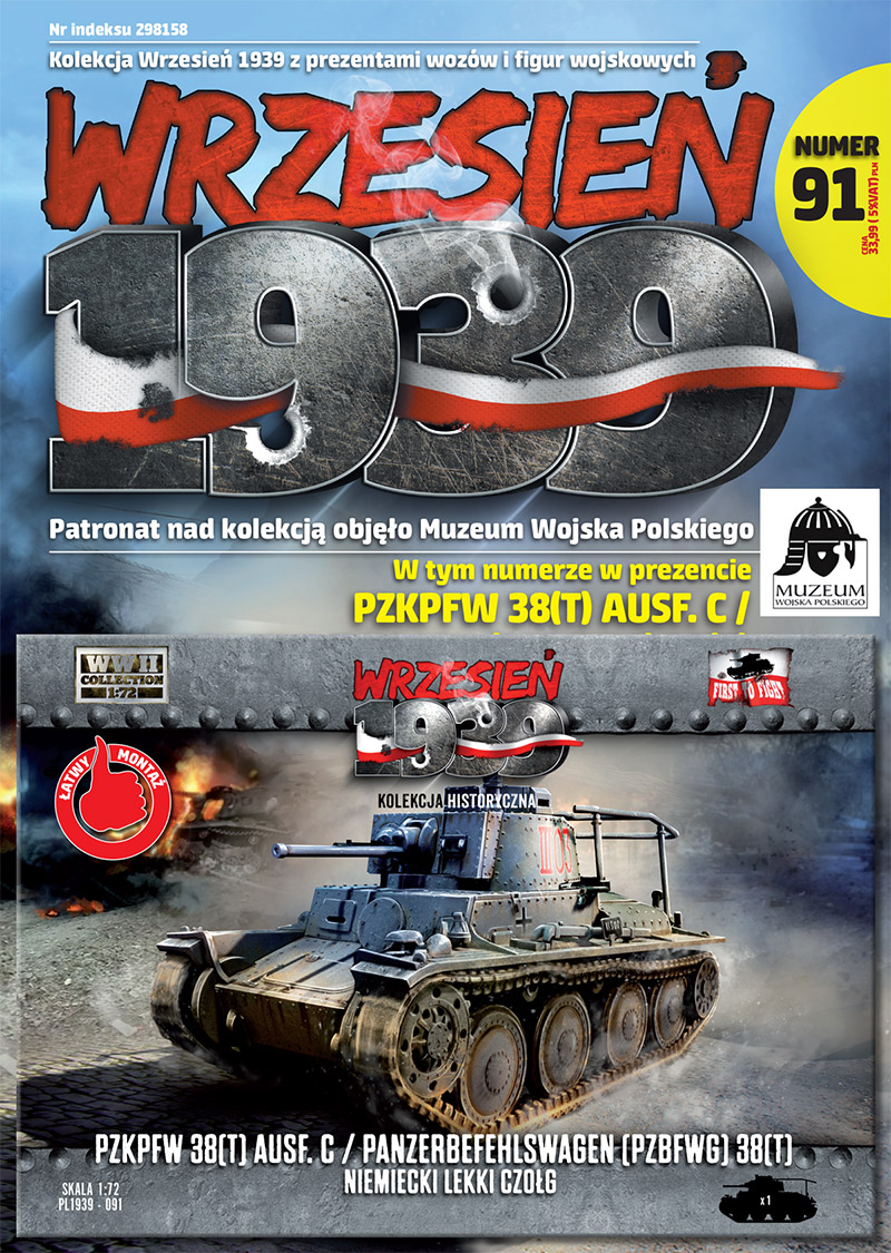 FTF | 091 | Pz.Kpfw. 38(t) Ausf. C / Pz.Bef.Wg. 38(t) | 1:72