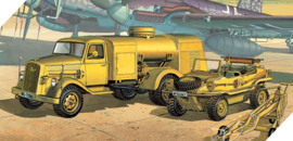Academy | 13401 | German Fuel Truck & Schwimmwagen | 1:72