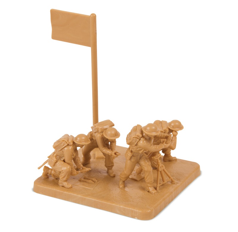 Zvezda | 6168 | British 3" mortar with Crew 1939-1945 | 1:72