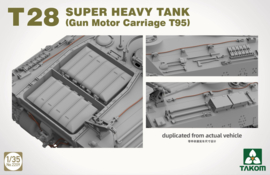 Takom | 2209 | T28 Super Heavy Tank (Gun Motor Carriage T95) | 1:35