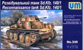 UM | 349 | Sd.Kfz.140/1 reconnaissance tank | 1:72