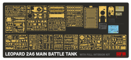 RFM | 5066 | Leopard 2A6 Main Battle Tank with Full Interior | 1:35