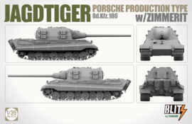 Takom | 8012 | Jagdtiger Sd.Kfz. 186 Porsche Production type w/Zimmerit | 1:35
