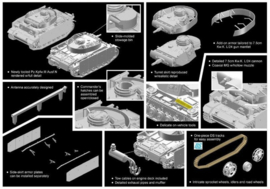 Dragon | 7407 | Pz.Kpfw. III Ausf. N w/side-skirt Armor | 1:72