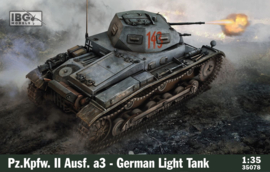 IBG | 35078 | Pz.Kpfw. II Ausf. a3 German Light Tank | 1:35